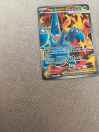 Mega heracross ex 108/094 | NM actual card photograph 3