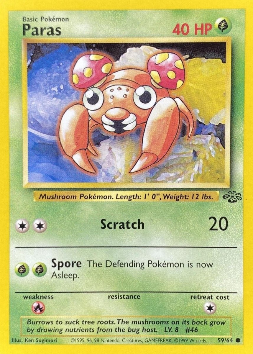 Paras 59/64 reference image. See following photographs for the actual card and condition.