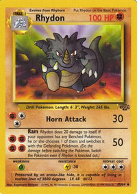 Rhydon 45/64 reference image. See following photographs for the actual card and condition.