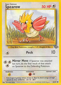 Spearow 62/64 | Condition review required reference image. See following photographs for the actual card and condition.
