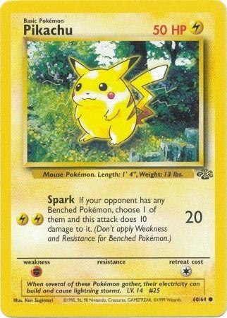 Pikachu 60/64 | Condition review required reference image. See following photographs for the actual card and condition.