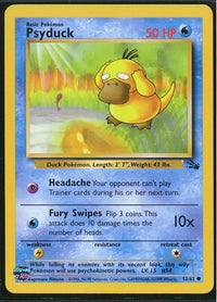 Psyduck 53/62 | NM reference image. See following photographs for the actual card and condition.