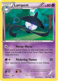 Lampent 49/114 reference image. See following photographs for the actual card and condition.