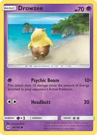 Drowzee 59/149 reference image. See following photographs for the actual card and condition.