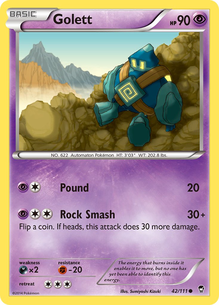 Golett 42/111 reference image. See following photographs for the actual card and condition.
