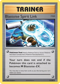 Blastoise Spirit link 73/108 | Condition review required reference image. See following photographs for the actual card and condition.