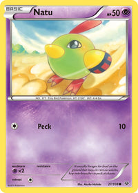 Natu 27/108 reference image. See following photographs for the actual card and condition.