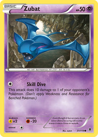 Zubat 31/119 reference image. See following photographs for the actual card and condition.