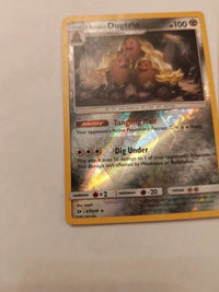 Alolan Dugtrio 87/149 | Condition review required actual card photograph 3