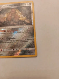 Alolan Dugtrio 87/149 | Condition review required actual card photograph 4