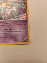 Kirlia 69/162 actual card photograph 4