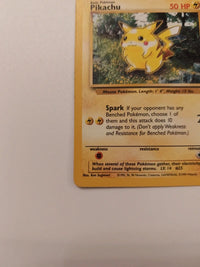 Pikachu 60/64 | Condition review required actual card photograph 3