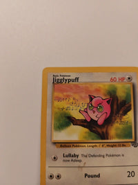 Jigglypuff 54/64 | Condition review required actual card photograph 2