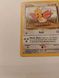 Spearow 62/64 | Condition review required actual card photograph 3
