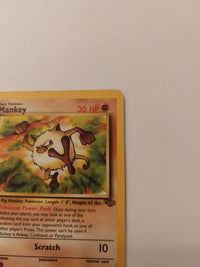 Mankey 55/64 | Condition review required actual card photograph 5