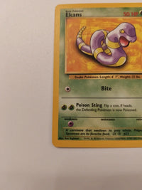 Ekans 56/82 | Condition review required actual card photograph 3