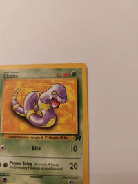 Ekans 56/82 | Condition review required actual card photograph 5