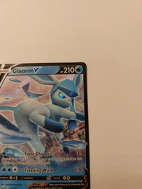 Glaceon V 038/159 | NM actual card photograph 5