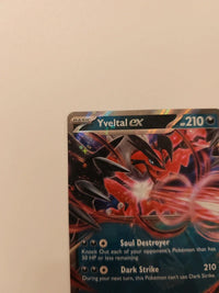 Yveltal ex 053/088 actual card photograph 2