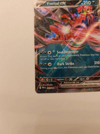 Yveltal ex 053/088 actual card photograph 3