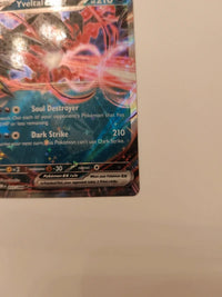 Yveltal ex 053/088 actual card photograph 4