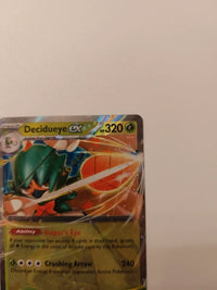 Decidueye ex 012/088 | NM actual card photograph 5