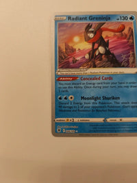 Radiant Greninja 046/189 | NM actual card photograph 3