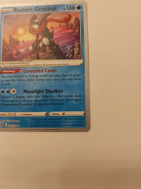 Radiant Greninja 046/189 | NM actual card photograph 4