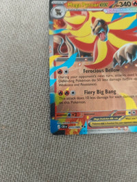 Mega Pyroar EX 015/086 | NM actual card photograph 3