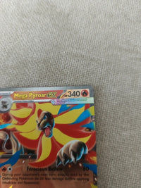 Mega Pyroar EX 015/086 | NM actual card photograph 5