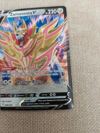 Zamazenta V 098/159 | Condition review required actual card photograph 4