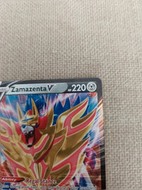 Zamazenta V 098/159 | Condition review required actual card photograph 5