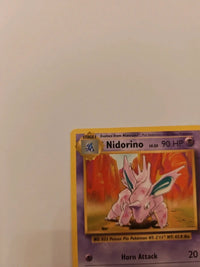 Nidorino 44/108 actual card photograph 2