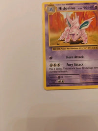 Nidorino 44/108 actual card photograph 3