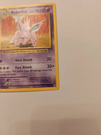 Nidorino 44/108 actual card photograph 5