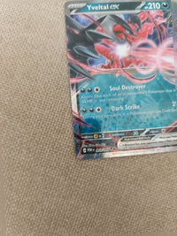 Yveltal eX 053/088 actual card photograph 3