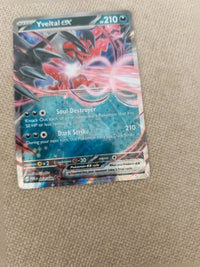 Yveltal eX 053/088 actual card photograph 4