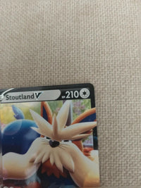 Stoutland V Illustration rare 116 crown Zenith | NM actual card photograph 5