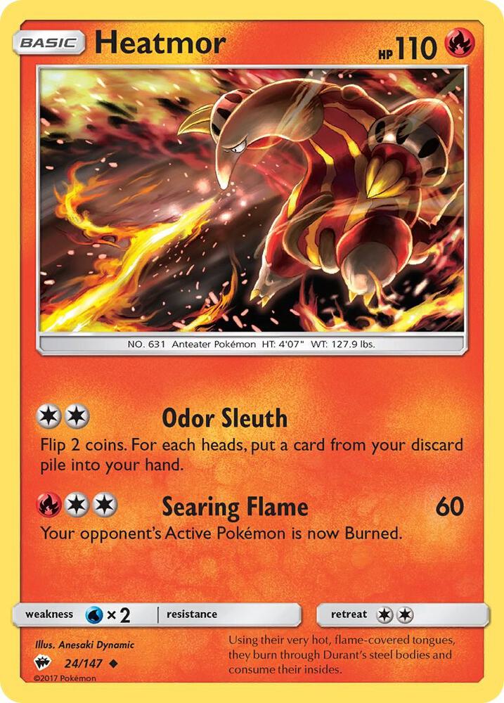 Heatmor catalogue reference image. See subsequent photos for actual card condition.