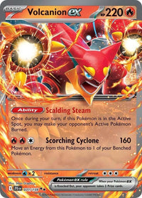 Volcanion ex - 031/159 catalogue reference image. See subsequent photos for actual card condition.
