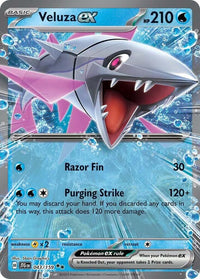 Veluza ex catalogue reference image. See subsequent photos for actual card condition.