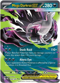 Mega Darkrai ex - 048/084 catalogue reference image. See subsequent photos for actual card condition.