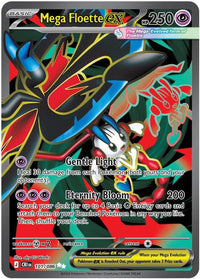 Mega Floette ex - 101/086 catalogue reference image. See subsequent photos for actual card condition.
