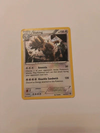 Slaking 83/111 | Moderately to heavily played actual card photograph