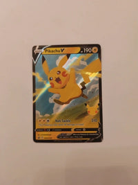 Pikachu v sWSH143 | NM actual card photograph