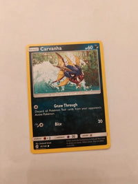 Carvanha 81/149 | Moderately to heavily played actual card photograph
