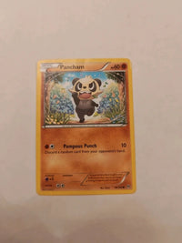 Pancham 86/162 | Moderately to heavily played actual card photograph