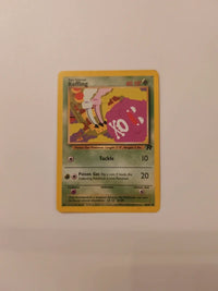 Koffing 58/82 | Moderately to heavily played actual card photograph
