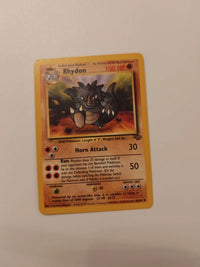 Rhydon 45/64 | Moderately to heavily played actual card photograph