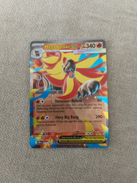 Mega Pyroar EX 015/086 | NM actual card photograph